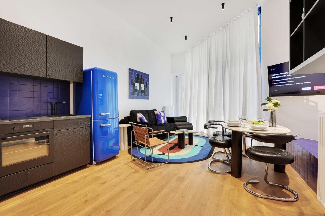 Stylish Parisian Loft 1Br6P - Sentier City Center Exterior photo
