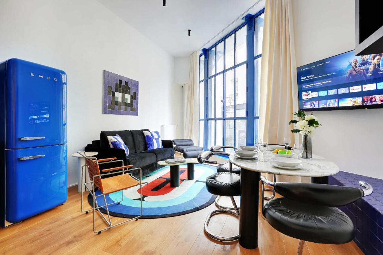 Stylish Parisian Loft 1Br6P - Sentier City Center Exterior photo