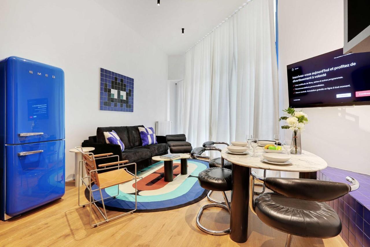 Stylish Parisian Loft 1Br6P - Sentier City Center Exterior photo