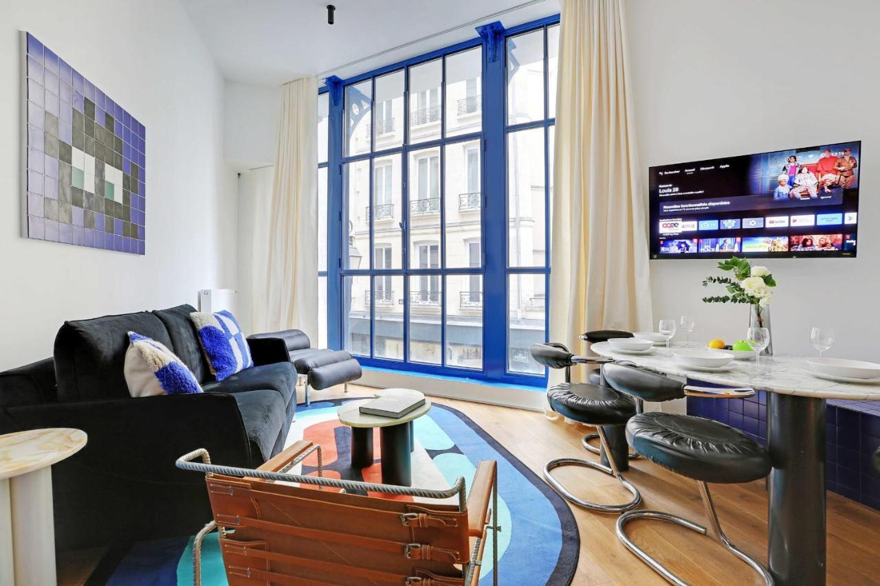 Stylish Parisian Loft 1Br6P - Sentier City Center Exterior photo